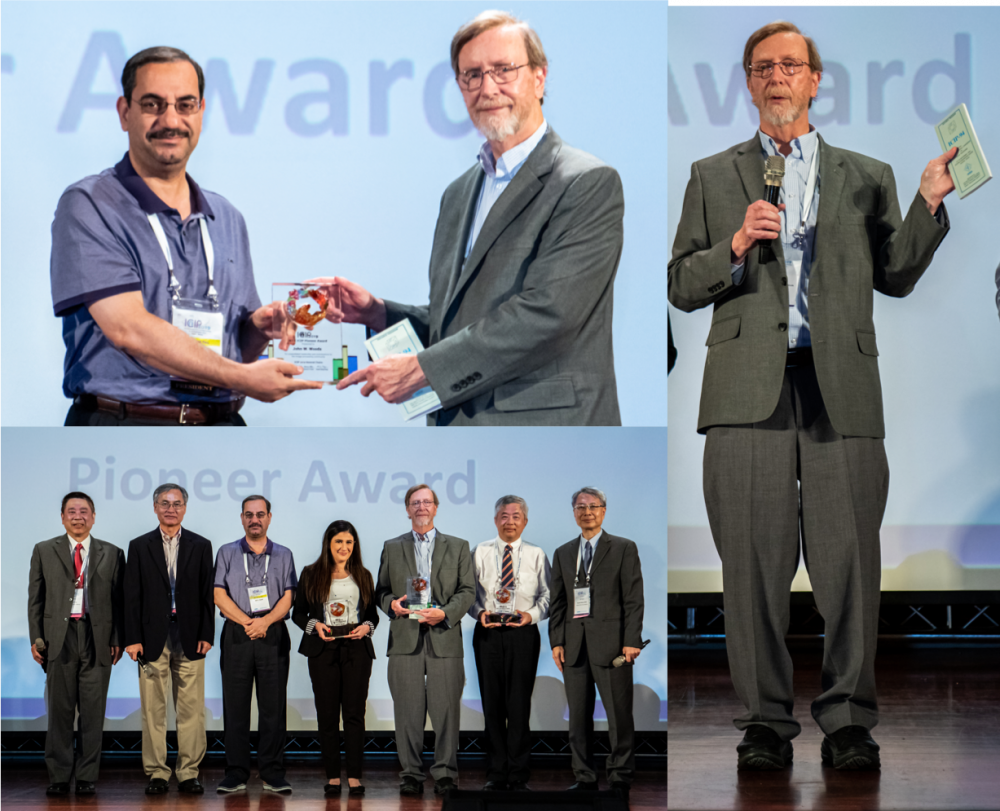 John Woods Honored at 2019 IEEE ICIP in Taiwan