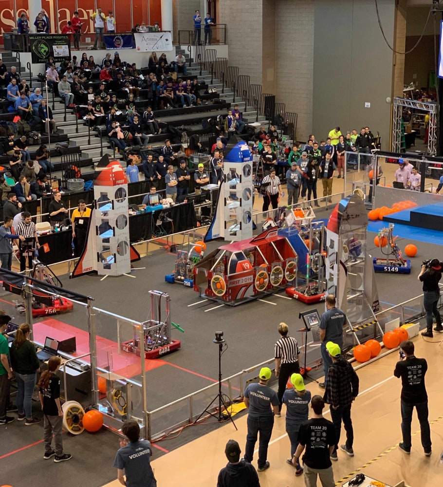 New York Tech Valley Regional 2019 FIRST Robotics Competition at RPI