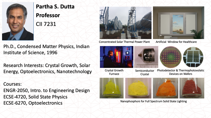 Partha Dutta Research